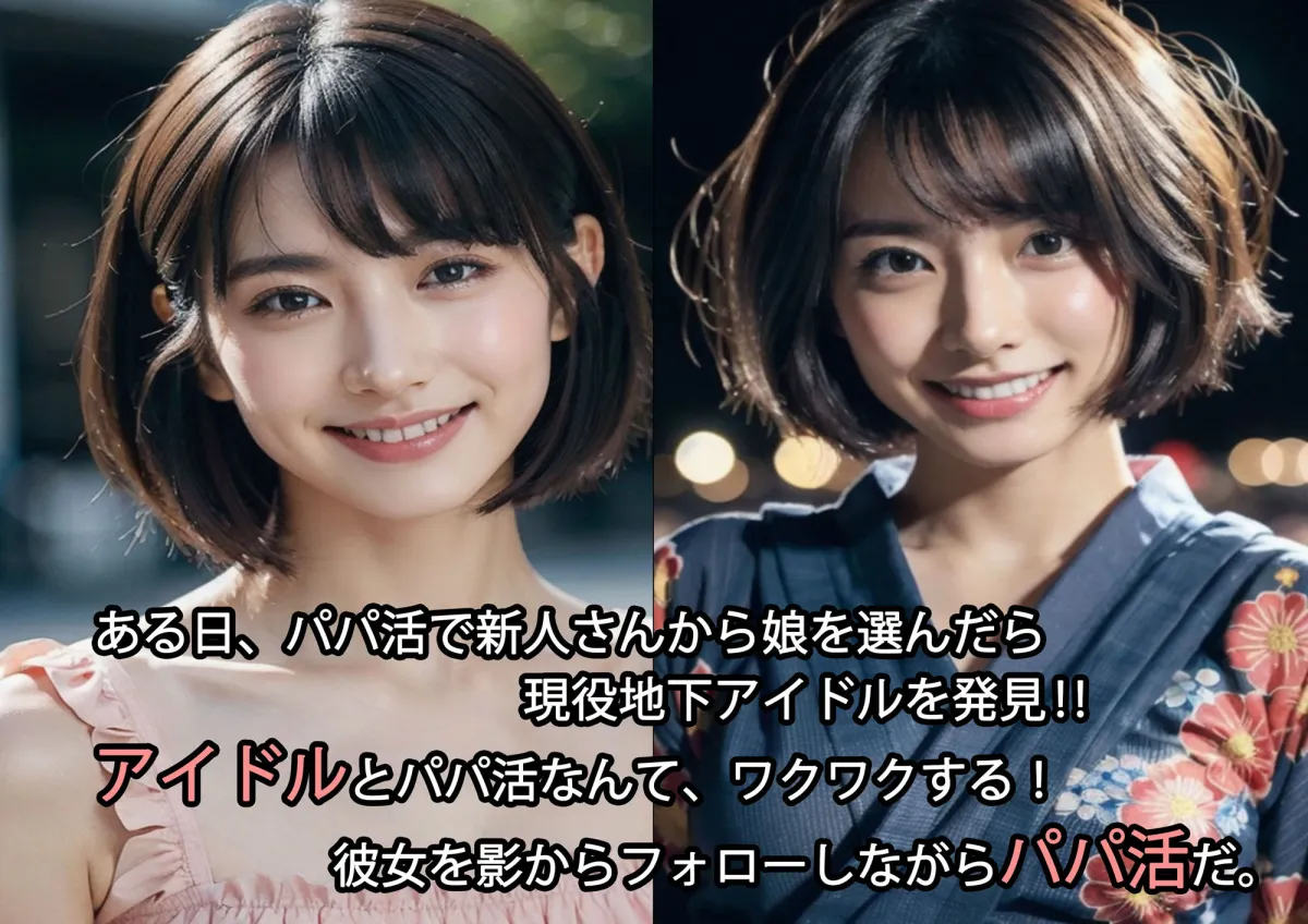 18歳の地下アイドル、初めてのパパ活・援交 〜僕の、遅すぎた青春 そして成人同士の純愛〜