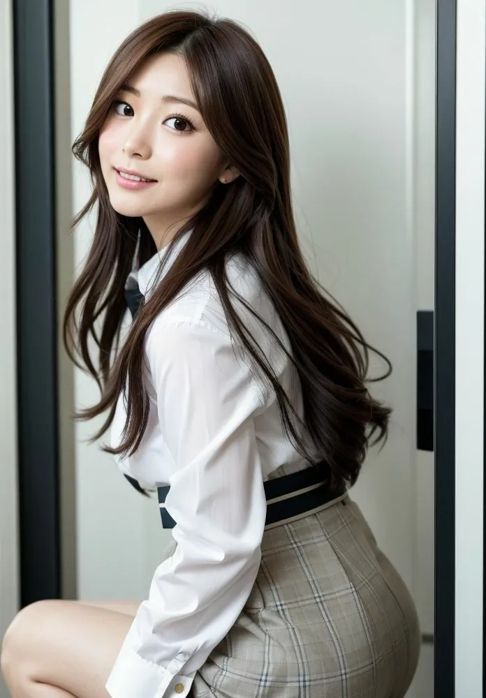 発情中のJKにエレベーターで痴女られる！熱気ムンムンで誘惑されてめちゃくちゃセックスした僕