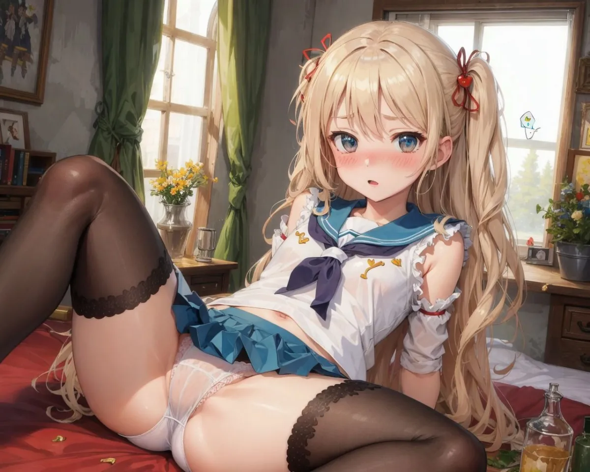 優しい挑発M字開脚 Vol.2 制服おぱんつ編 後編 （380枚）