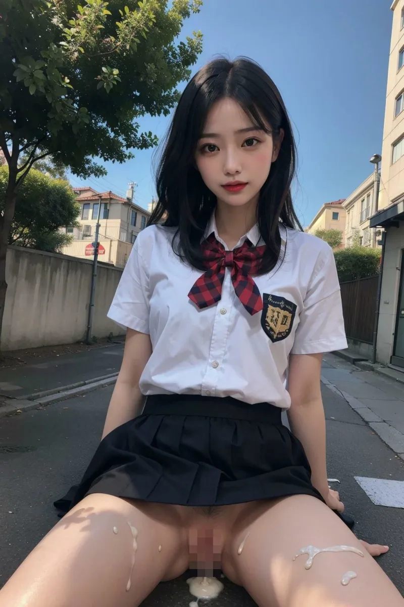 美少女露出極上中出し