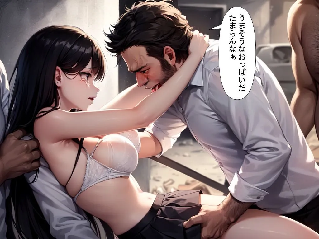 拉致され犯された美少女JK