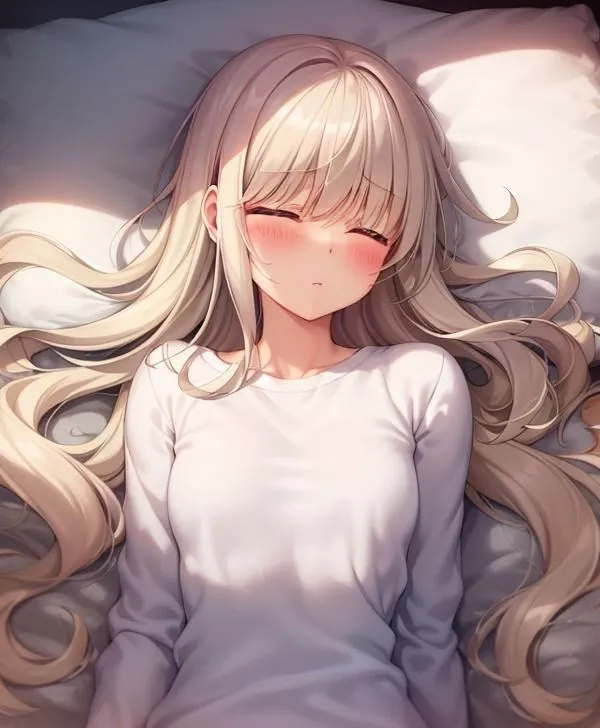 寝ている女の子にバレないように悪戯する本