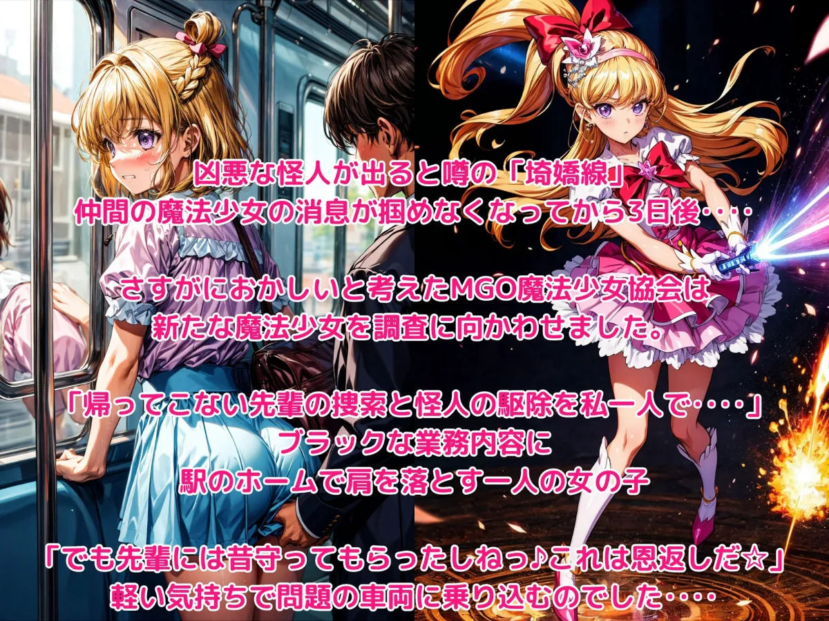 怪人痴漢車両 -2両目- 起こることのなかった魔法の奇跡