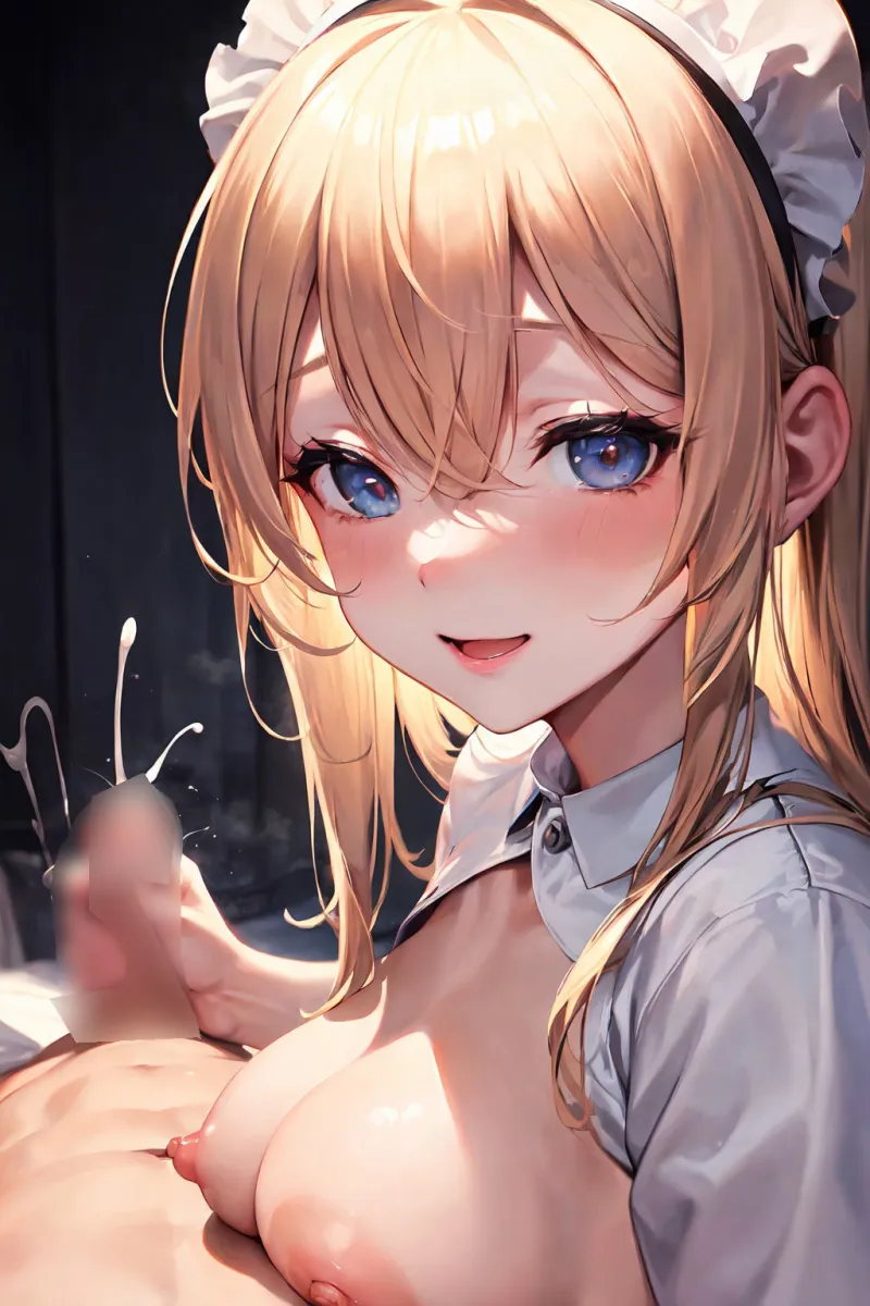 金髪ナース・眼鏡OLイラスト集（400枚）