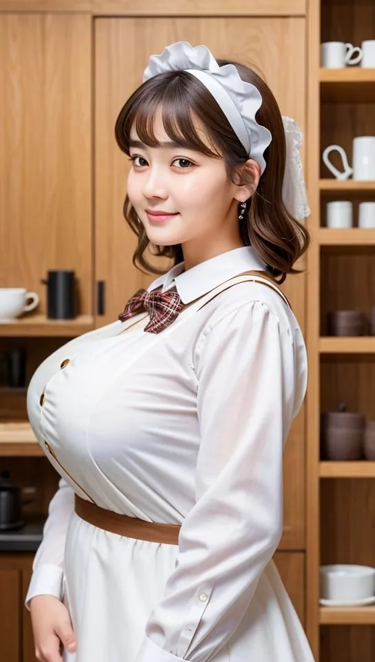 近所の変わったカフェの店員と