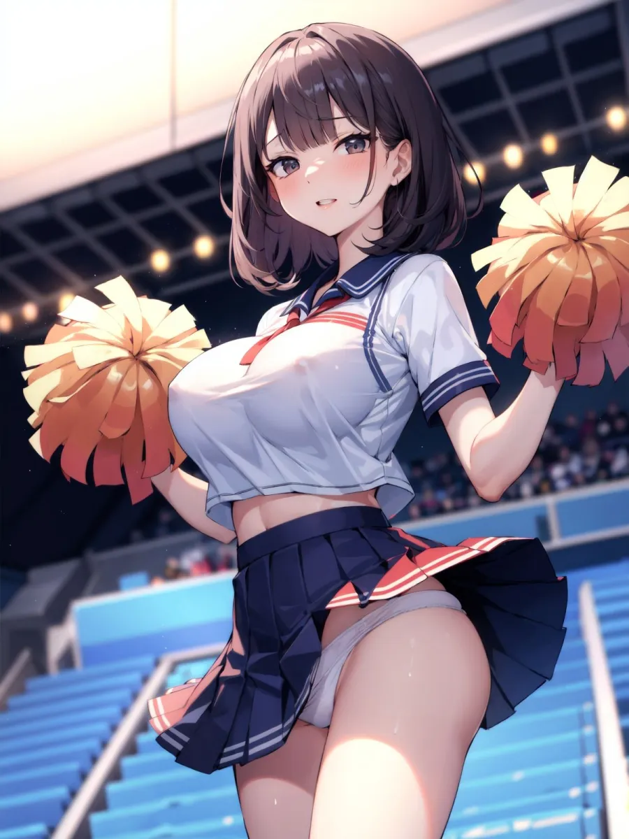 エッチなチアガールはお好きですか？