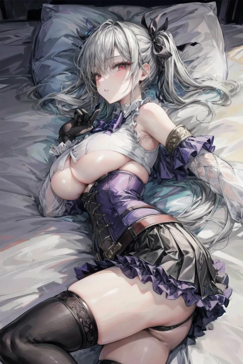 巨乳ゴシックな彼女とイチャラブセックス