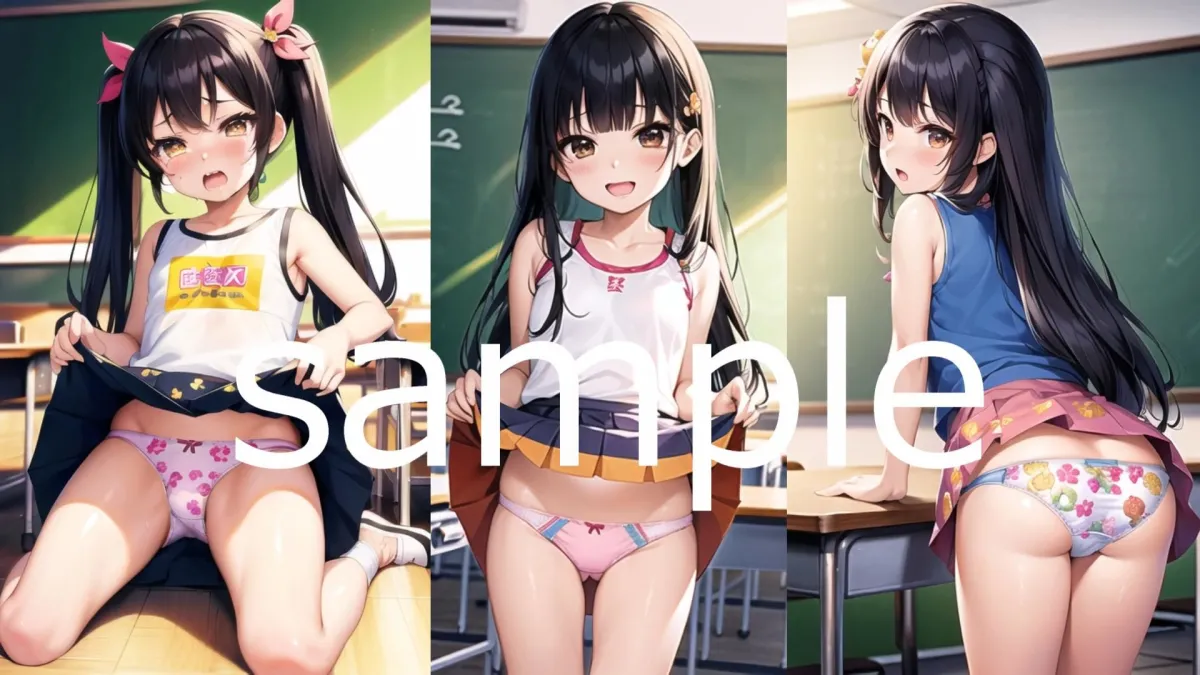 おぱんちゅ見せてエントリーかんりょう♪先生が気にいれば100万円げっと♪おぱんちゅこんてすと〜わたしのがいちばんかわいいんだから♪〜vol.2