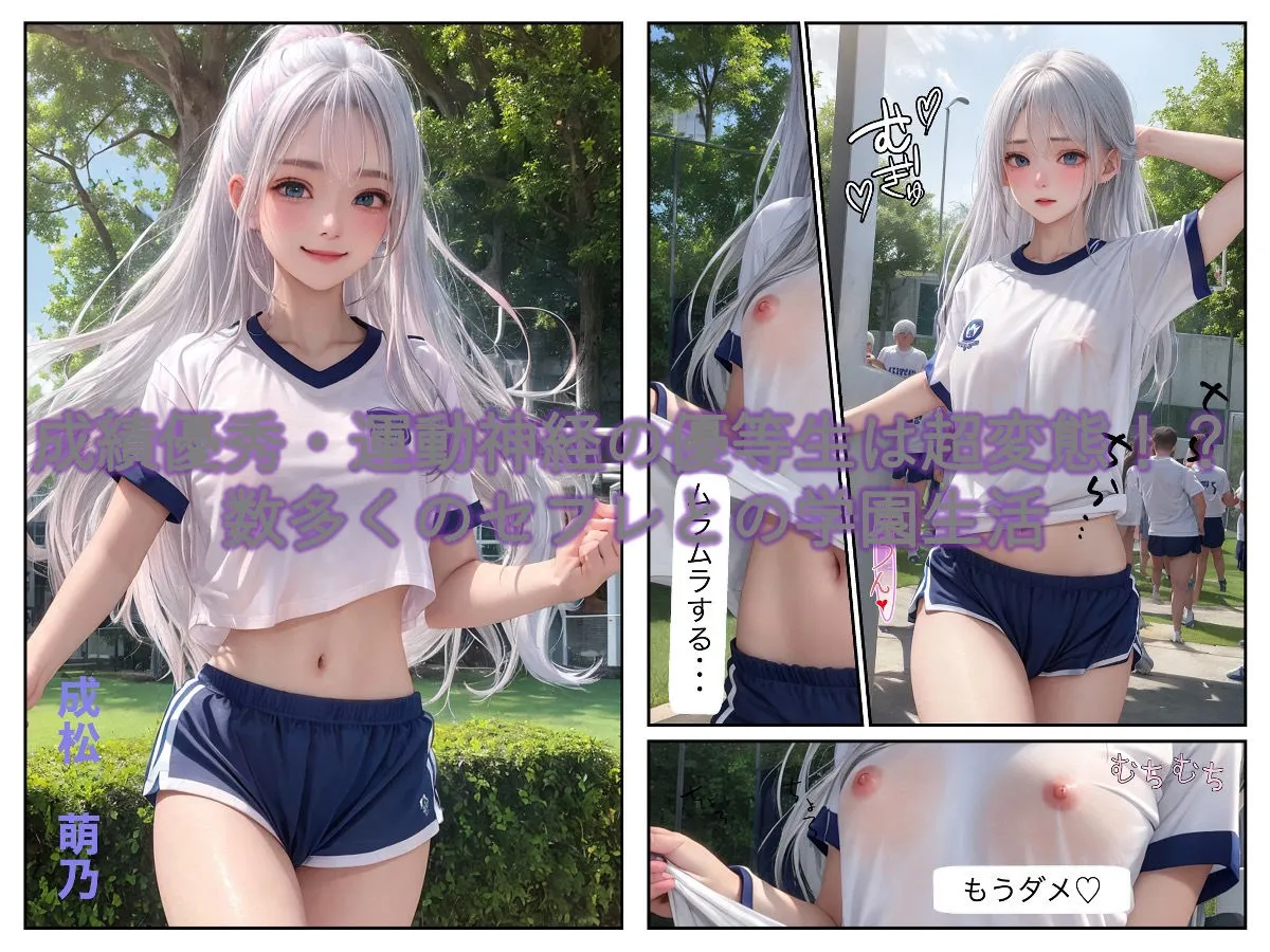 【総集編】変態な女子校生の学園物語