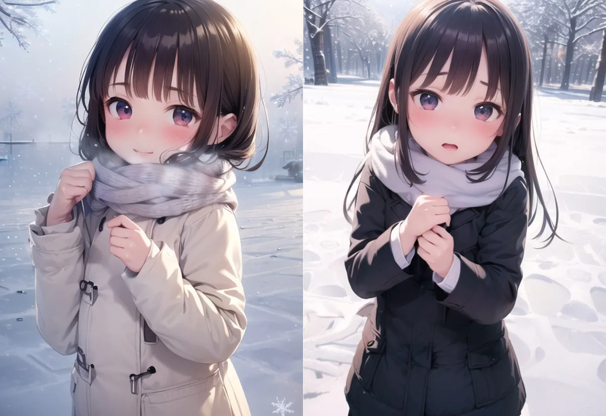 少女のHな冬休み生活