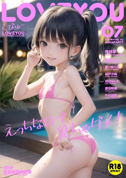 JSアイドルマガジン LOVE YOU Vol.7【＋裏画像】