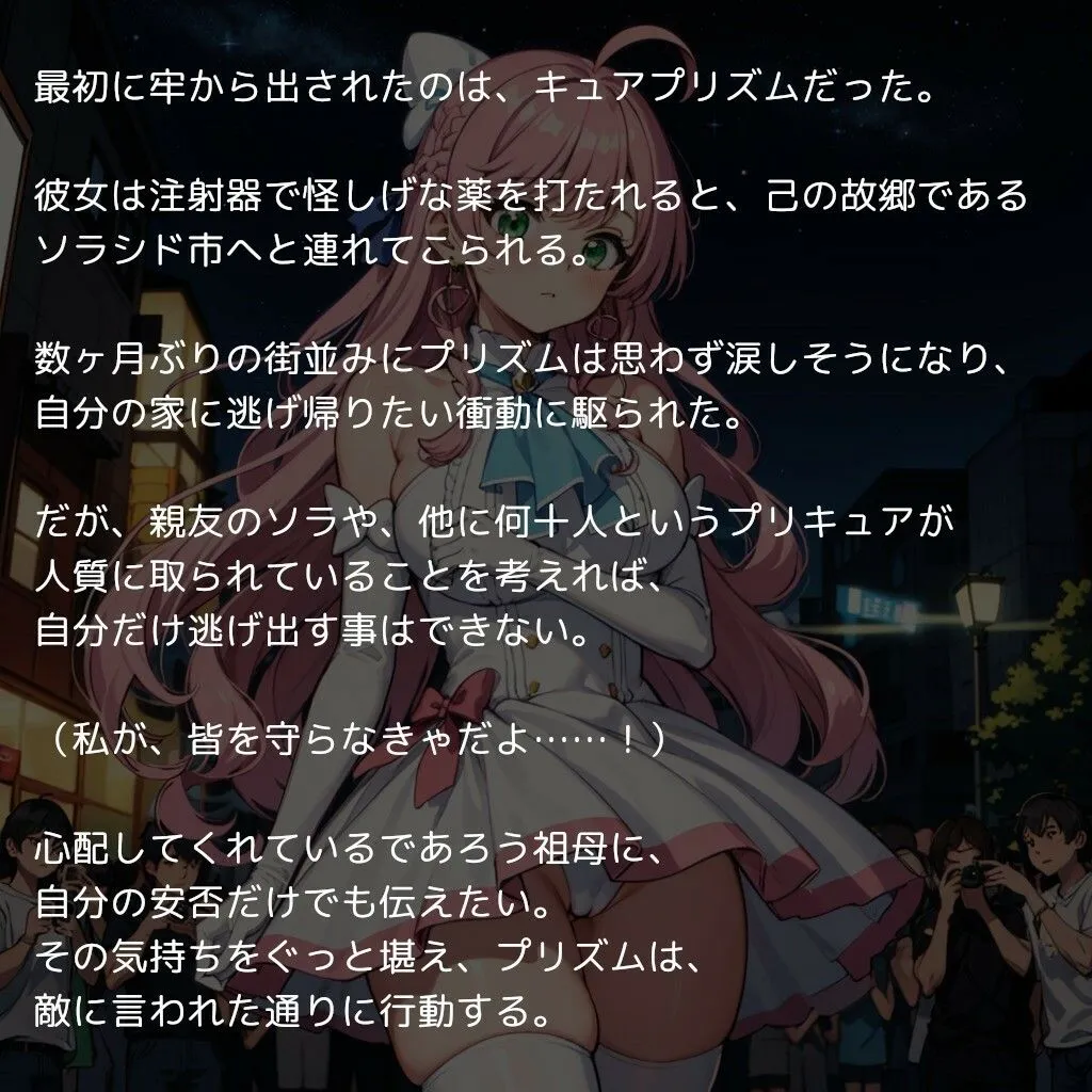 プリキュア敗北 〜伝説の戦士のあられもない姿をモブ男たちが視姦・撮影〜