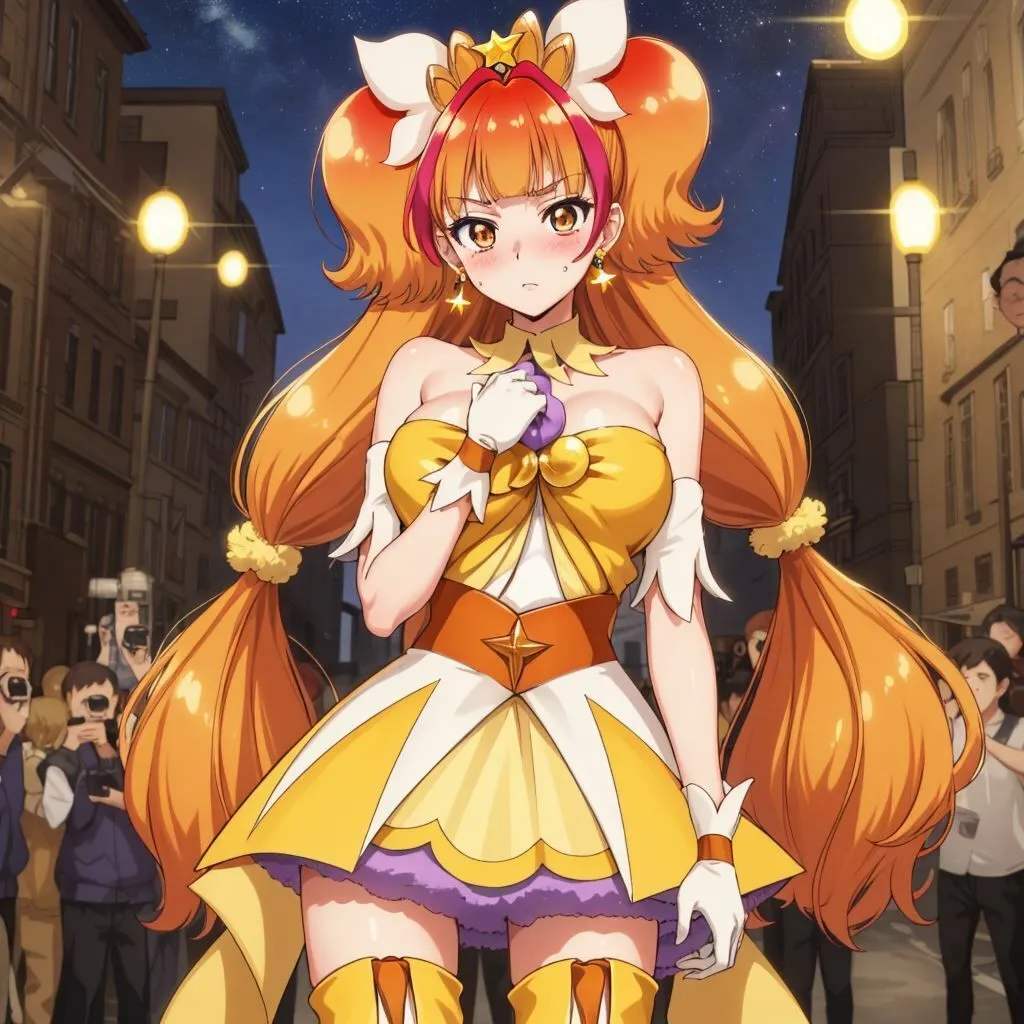 プリキュア敗北 〜伝説の戦士のあられもない姿をモブ男たちが視姦・撮影〜