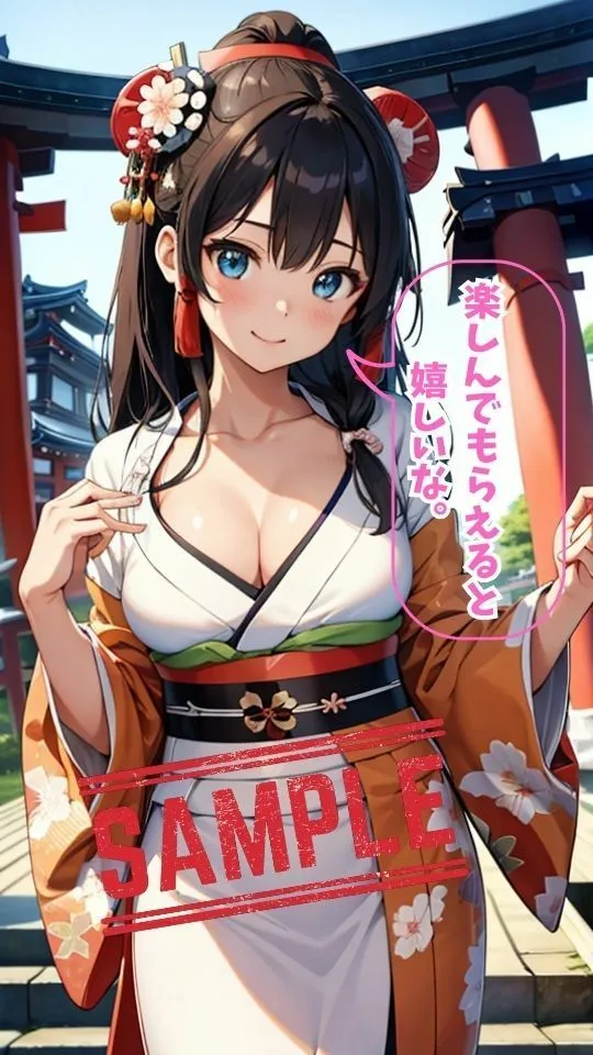 【絵巻の誘い】着物に咲く少女たち 全235枚