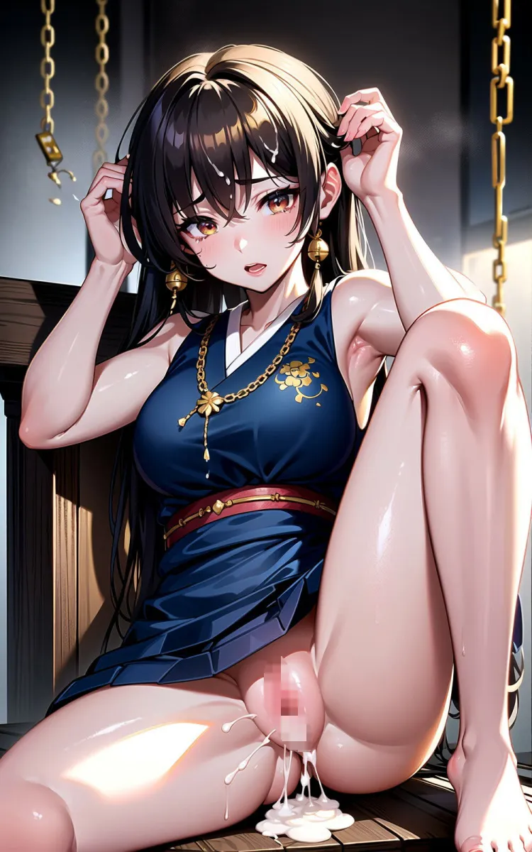 女子校生が巫女バイト〜異世界で強制中出し〜