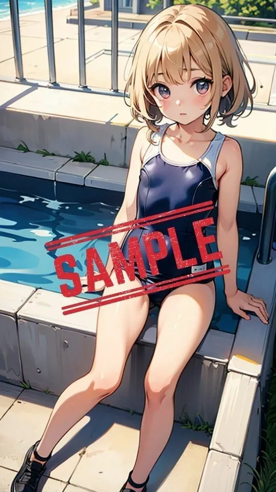 ちっぱいスク水ガールズ