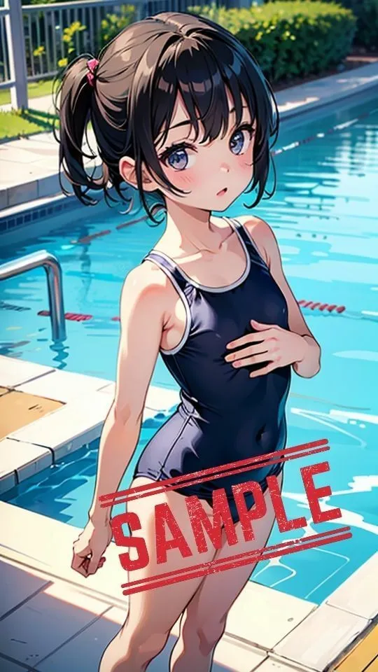 ちっぱいスク水ガールズ