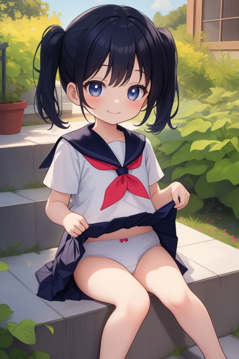 パンツを見せて挑発してくるメスガキにわからせてやった 5