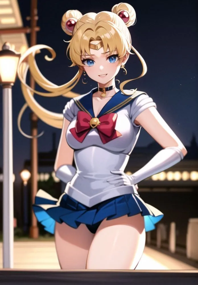 マンコを晒すセーラー戦士