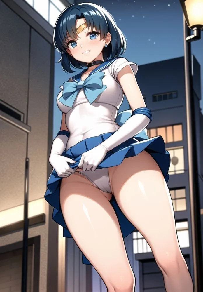 夜街で発情！セーラー戦士