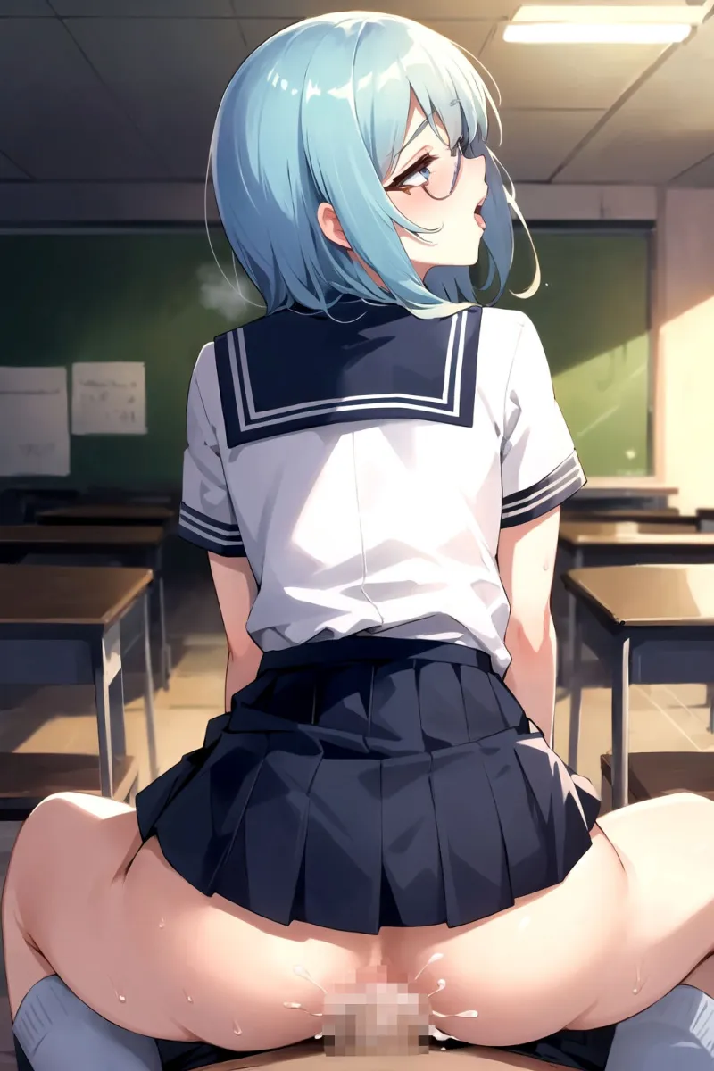 爆乳メガネ美少女パート2