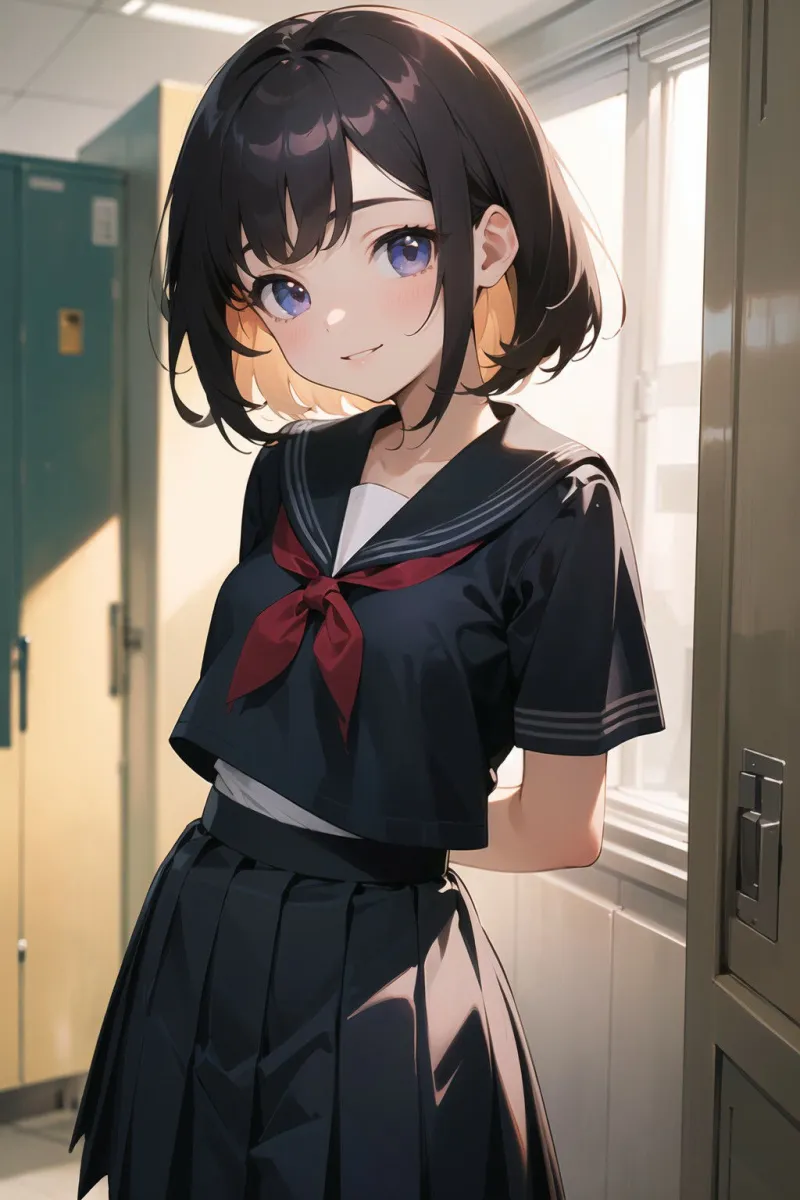 狙われたちっぱい女子校生