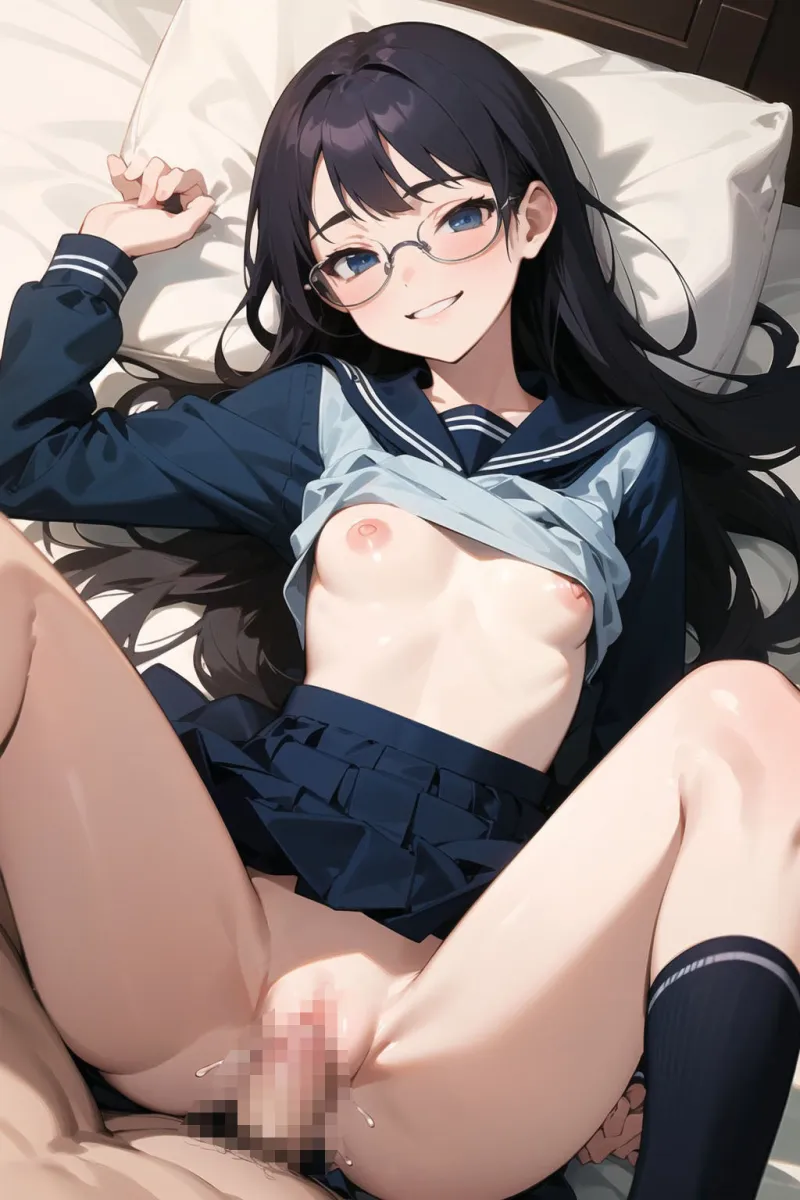 狙われたちっぱい女子校生