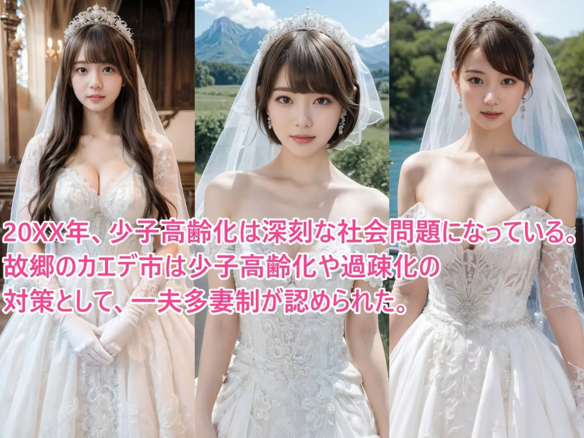 ハーレム婚 一夫多妻の生活【4K超画質】