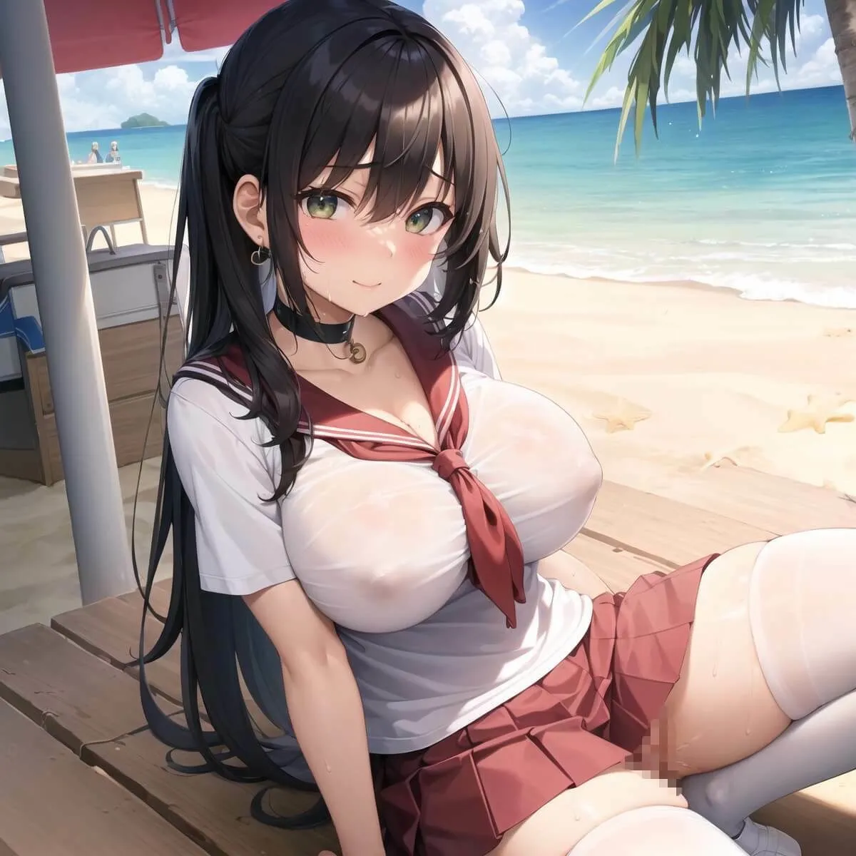 美少女漂流記〜無人島でJK達と中出しエッチ性活〜