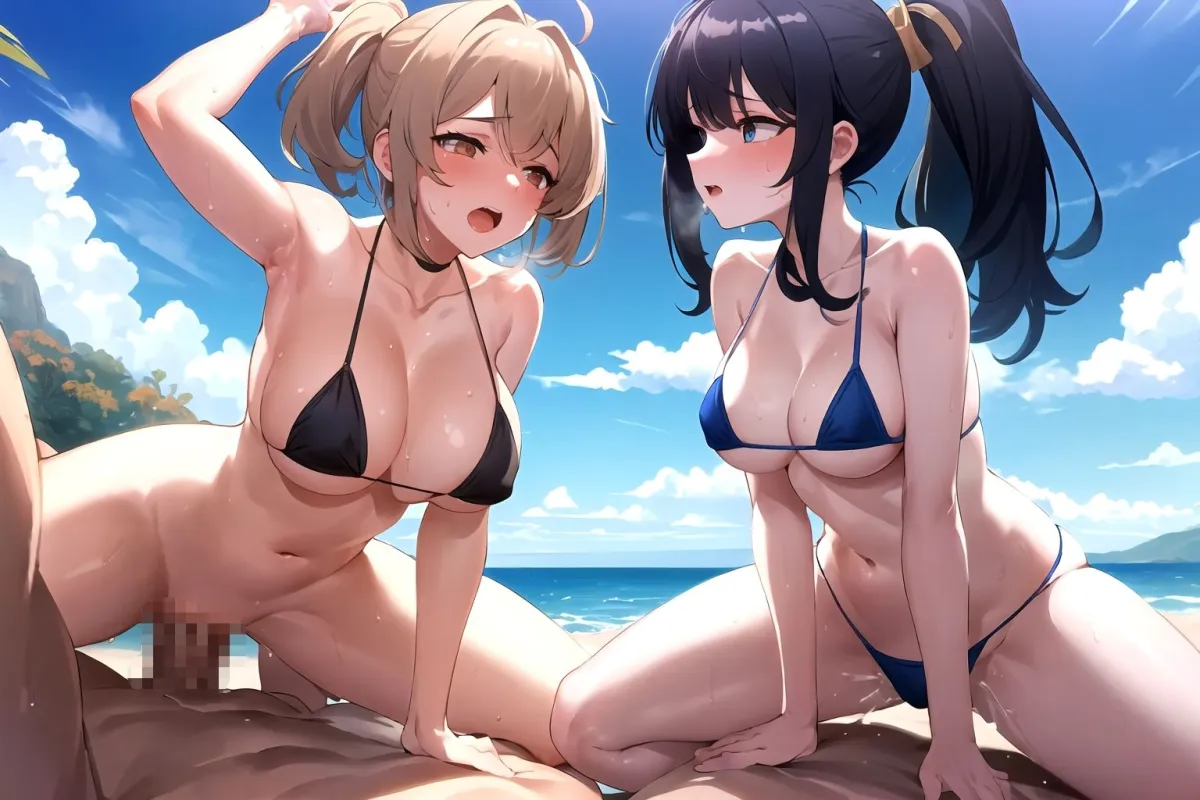 南国のビーチに行ったらみんな発情していて凄かった件について