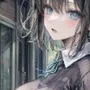 黒髪ショートな文学少女とイチャラブセックス