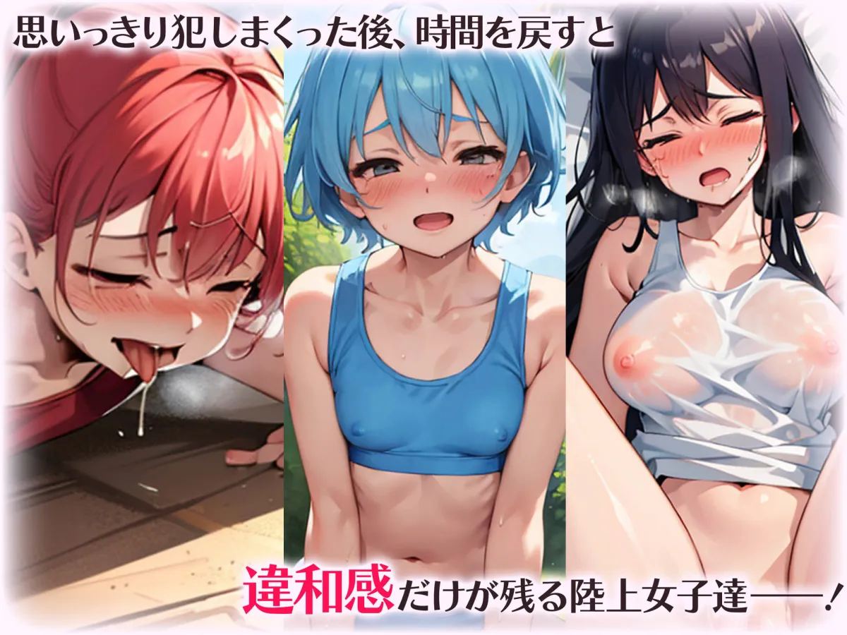 時間停止能力者が陸上大会でレイプ お試し版