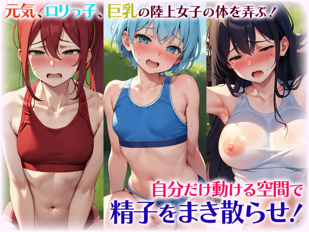 時間停止能力者が陸上大会でレイプ お試し版