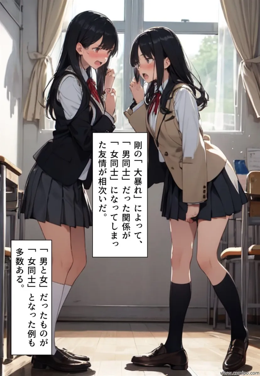 ブルー・バード 集団性転換＆強制女装パニック