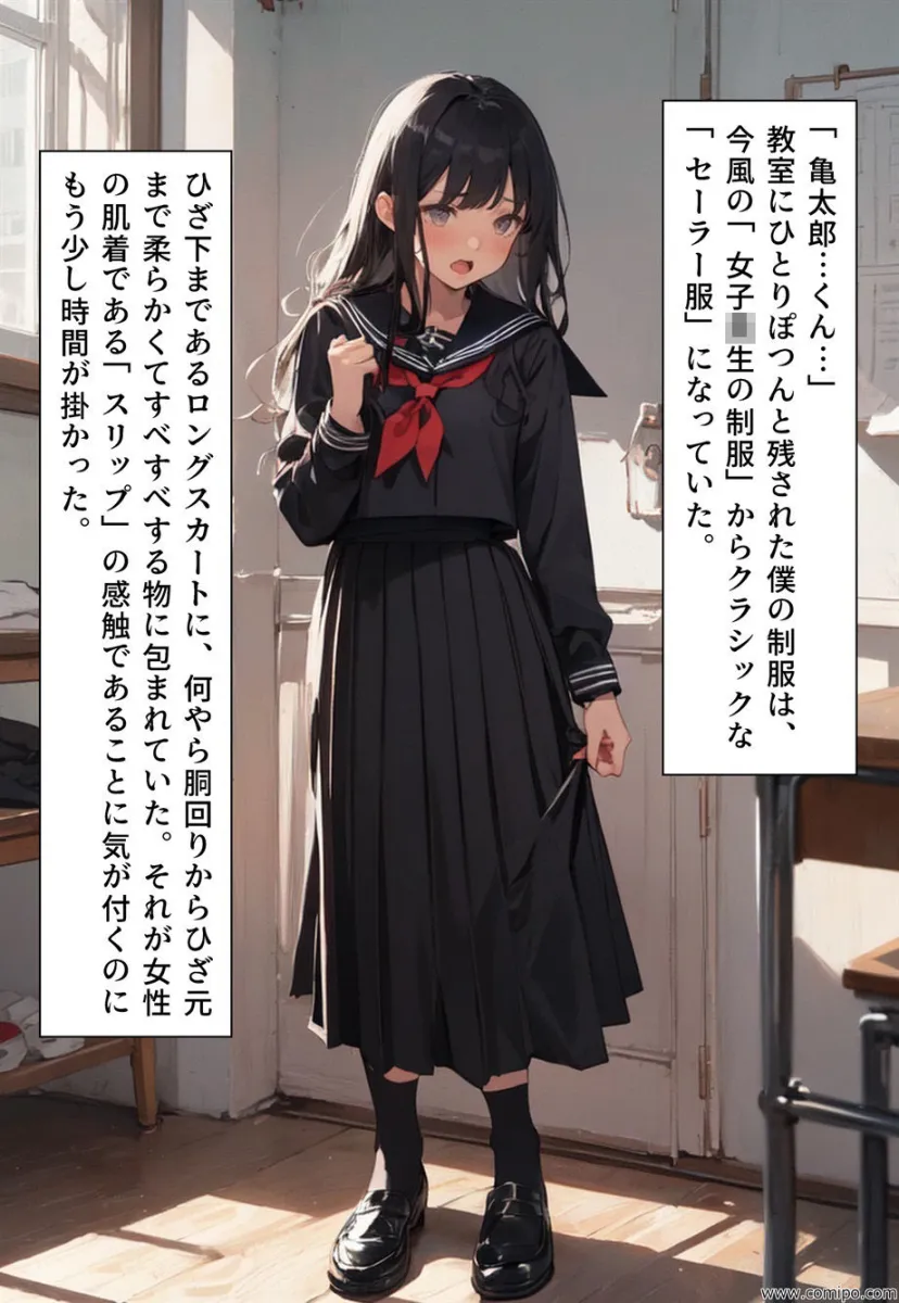 ブルー・バード 集団性転換＆強制女装パニック