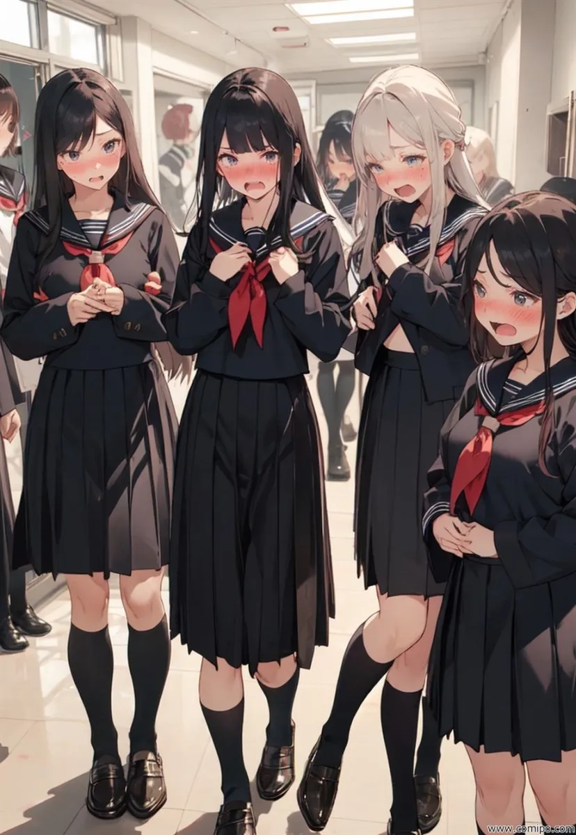 ブルー・バード 集団性転換＆強制女装パニック