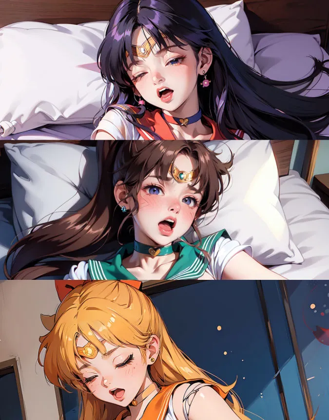 セーラー戦士の淫らな『性生活』第一話