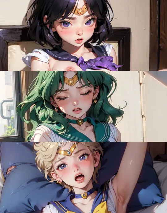 セーラー戦士の淫らな『性生活』第一話