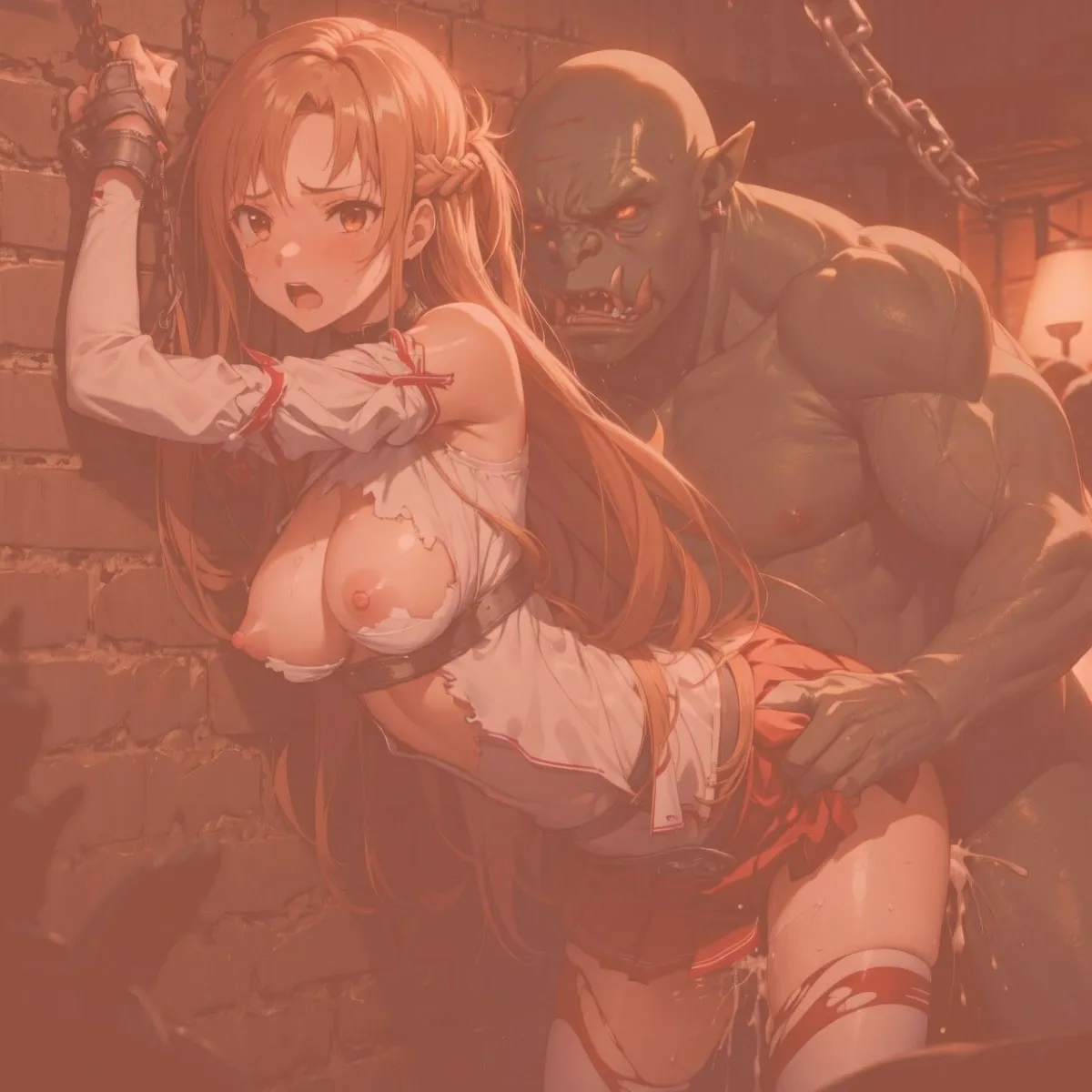 快楽に堕ちる閃光 アスナ敗北陵辱CG集