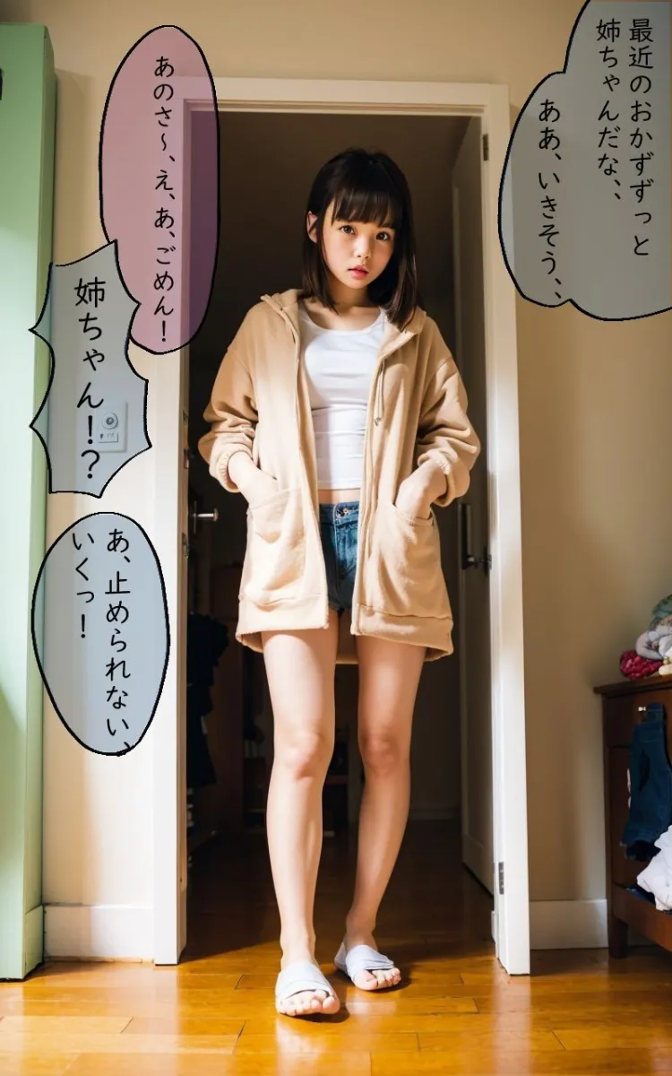 【超高画質グラビア写真集】変態姉の下着。最高の100枚〜かぞくまんが1巻編〜