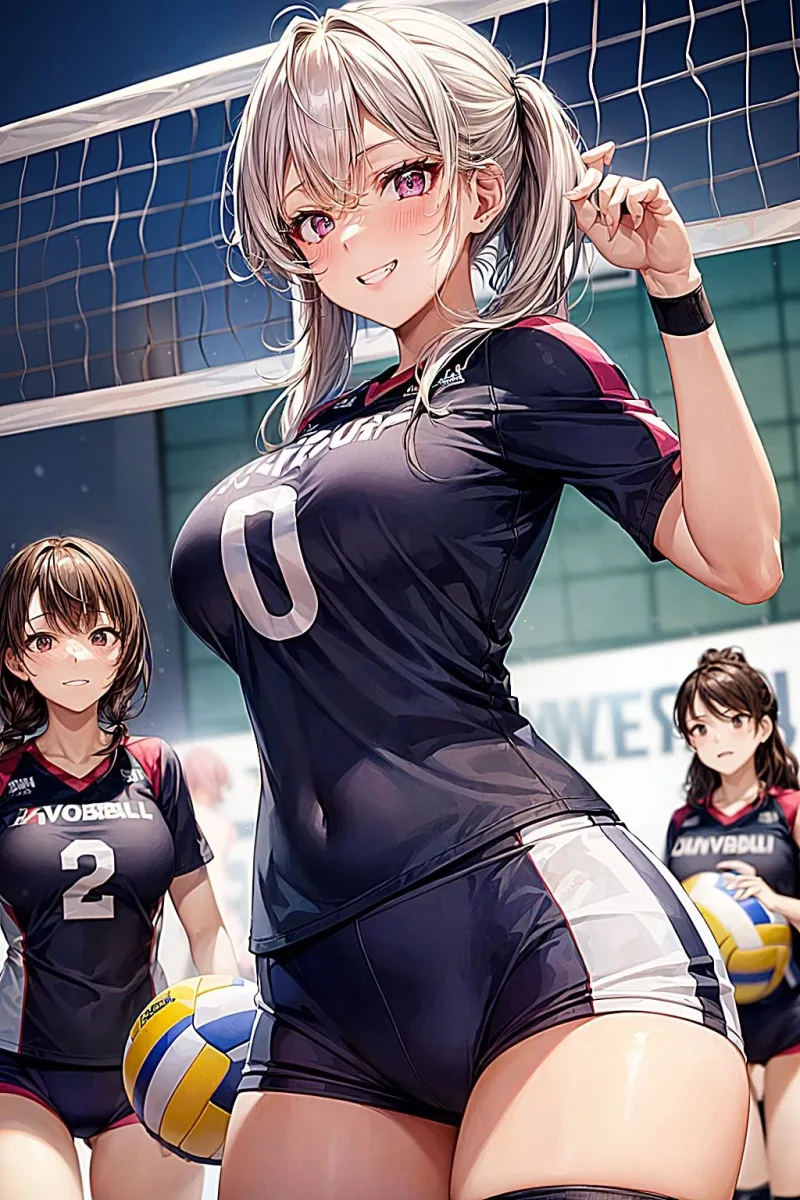 バレーボールなおっぱい