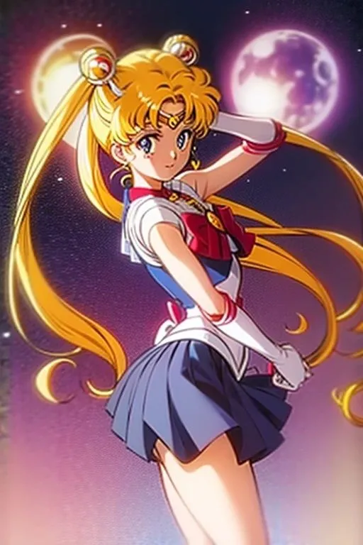 セーラー戦士のお仕置きタイム・月野うさぎ編