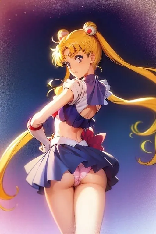 セーラー戦士のお仕置きタイム・月野うさぎ編