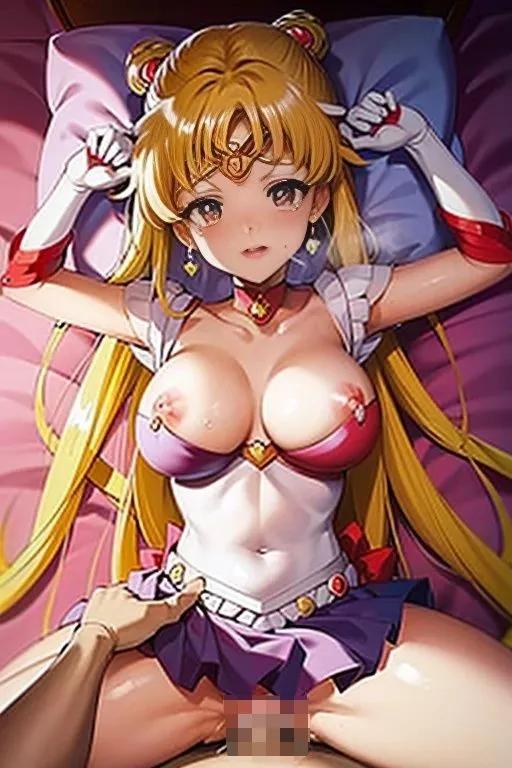 セーラー戦士のお仕置きタイム・月野うさぎ編