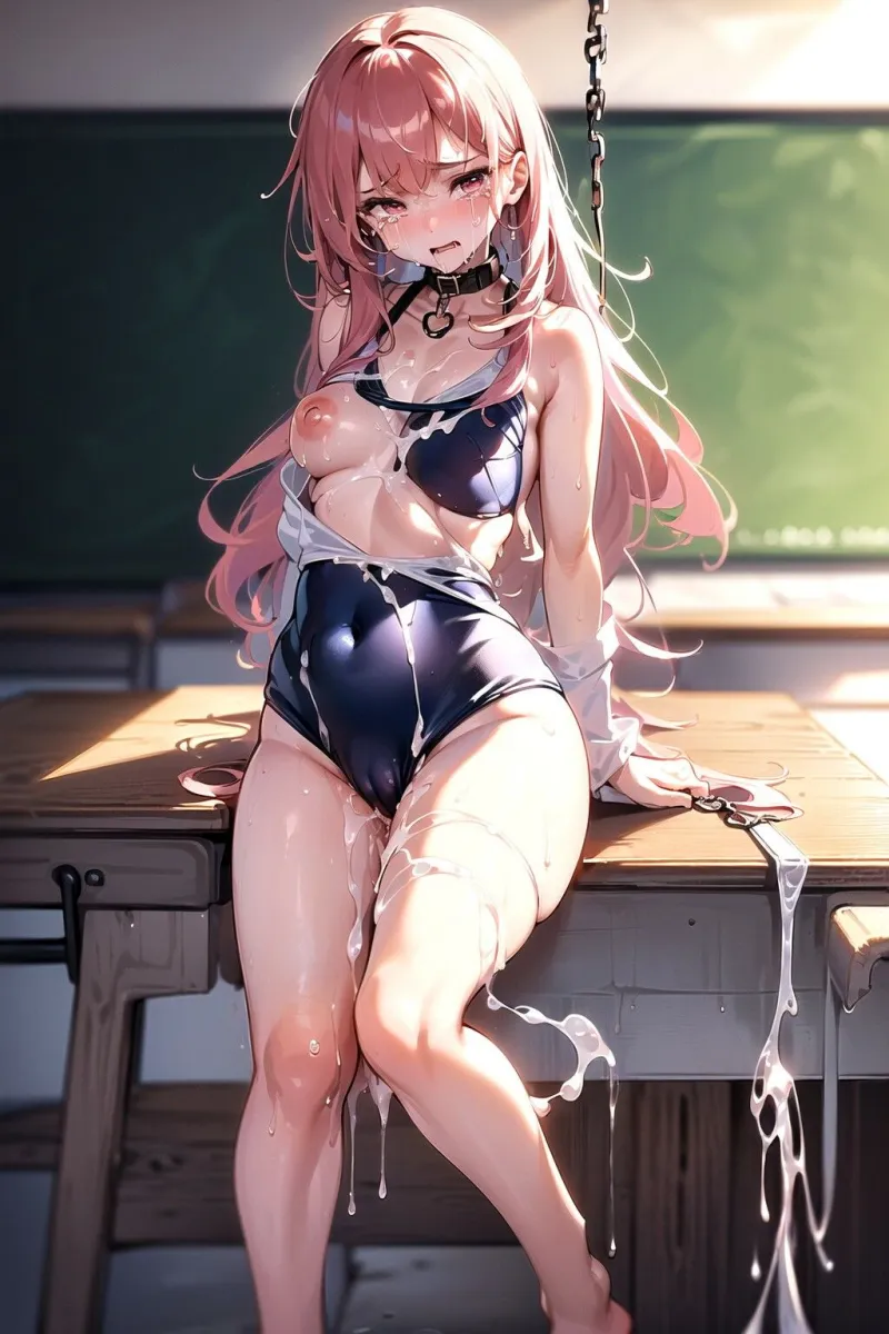 スクール水着女子校生〜強制中出し射撃〜