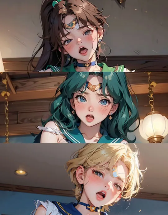 セーラー戦士の淫らな『性生活』第三話