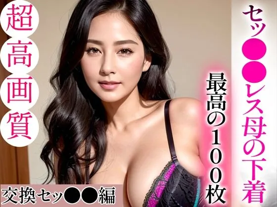 【超高画質グラビア写真集】セックスレス母の下着。最高の100枚〜交換セックス編〜