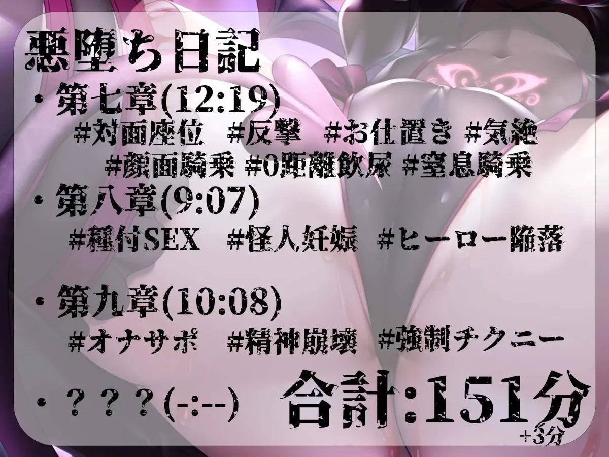 【逆レイプ】悪堕ちヒロインサキュバス化〜仲間だったヒロインが敵となって現れた〜