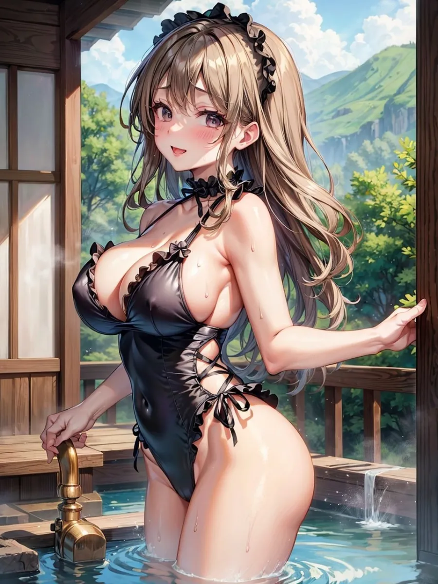 不倫旅行に連れてきた人妻にいろんなカッコをさせてみたCG集