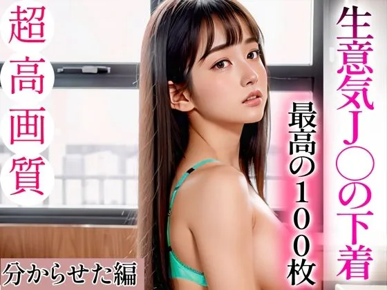 【超高画質グラビア写真集】生意気JKの下着。最高の100枚〜分からせた編〜